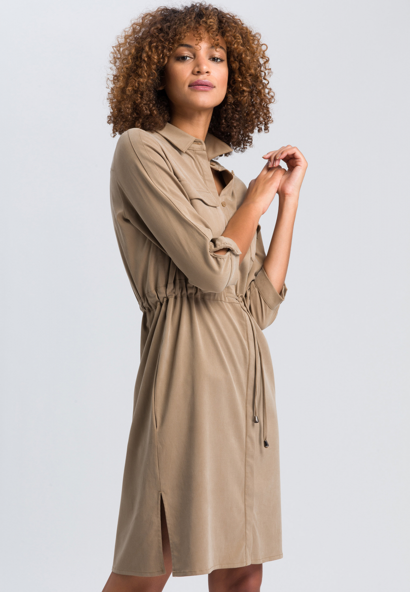 designer safari dress